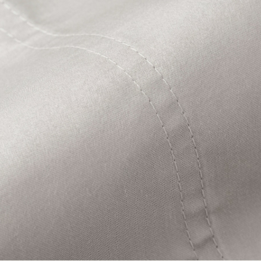 Hotel Style 1200tc queen sheet set in gray pumice - Picture 4 of 5